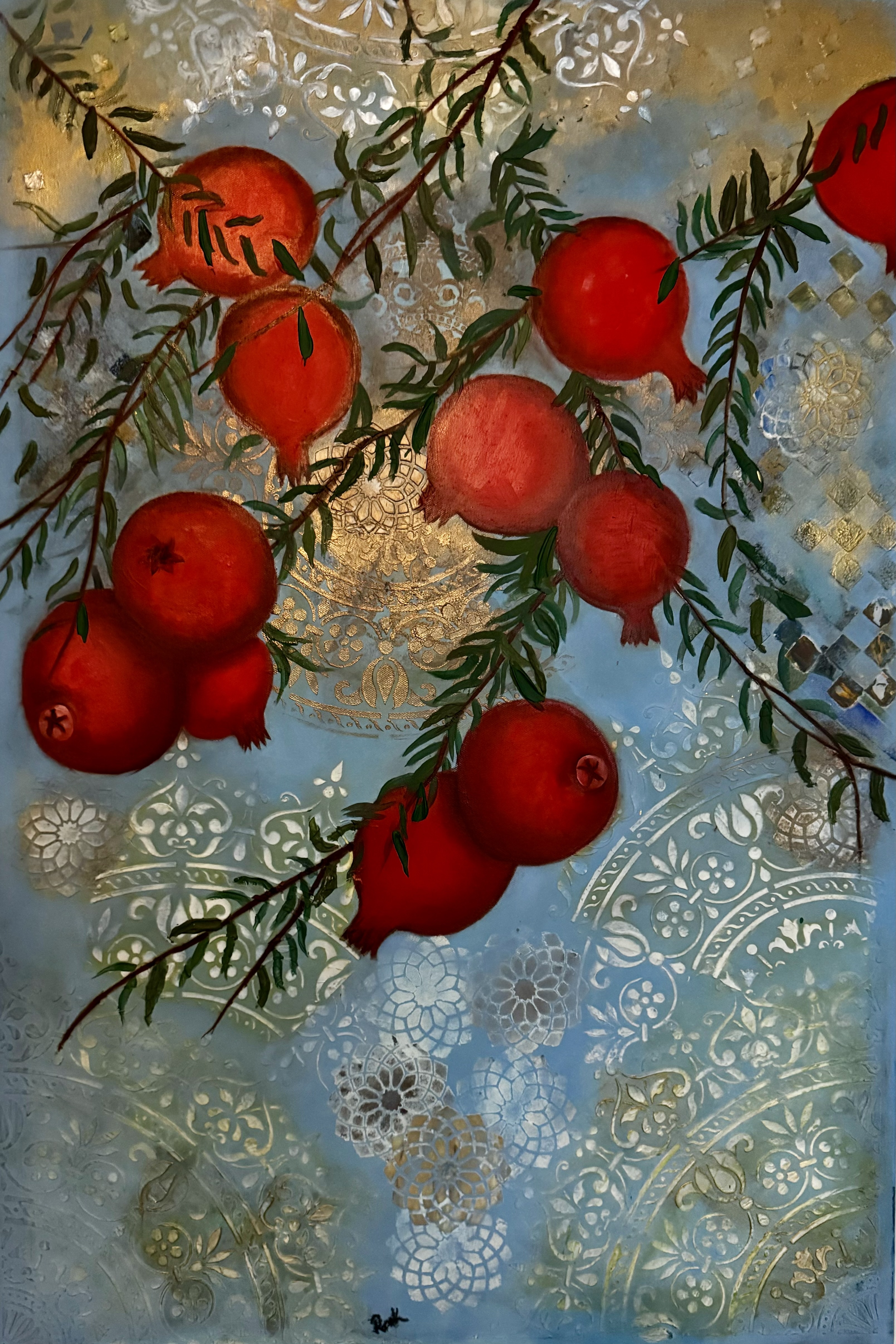 Pomegranate Reverie by Ronak Bahador